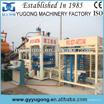 Yugong Cimento Hidráulico Concreto Fly Ash Tijolo Fabricante Máquina